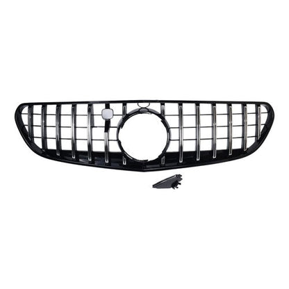 For 2015-2017 Mercedes C217 W217 S500 S550 Coupe AMG S63s GT Style Grille Chrome
