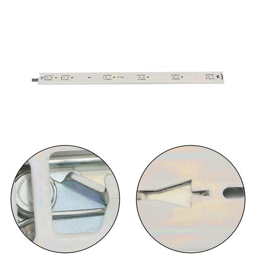 1 Pair 28 Inch With Lock Heavy Duty Drawer Slides 150 Lbs Extension Rails Rail