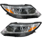 For 2014 2015 Kia Sorento EX SX Halogen W/LED DRL Projector Headlight Left Right