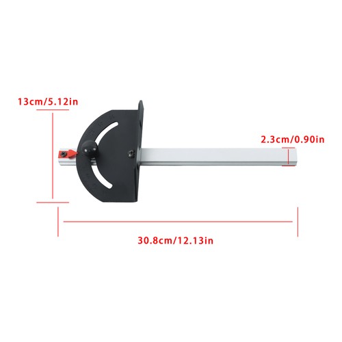 Miter Gauge N507559 Fits For DWE7491RS DWE7491RS Table Saw Miter Gauge