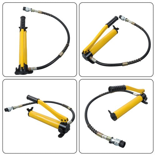 10T Mini Hydraulic Cylinder Jack Porta Power Ram CP-180 Manual Hydraulic