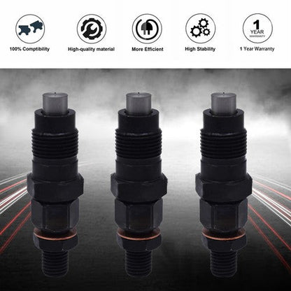 3x Fuel Injectors 16032-53000 16032-53902 For Kubota D1105 D1105T D1005 D905