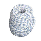 3/4" x 120' Double Braided Polyester Rope 3200 Lbs Breaking Strength For Swing