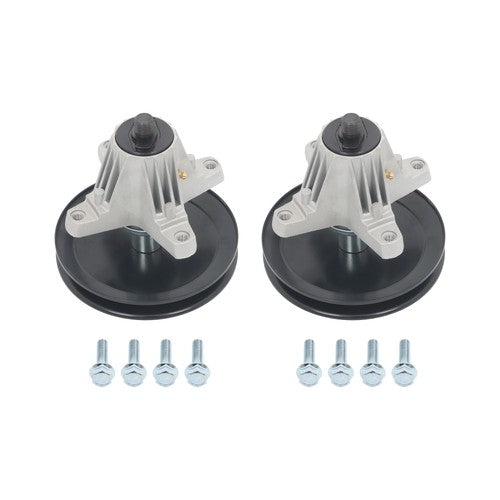 2PK Spindle For Cub Cadet MTD XT1-LT46 XT2-LX46 618-09258 618P09258 46-Inch Deck