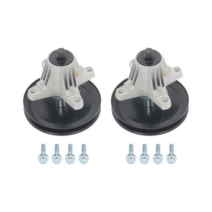 2PK Spindle For Cub Cadet MTD XT1-LT46 XT2-LX46 618-09258 618P09258 46-Inch Deck