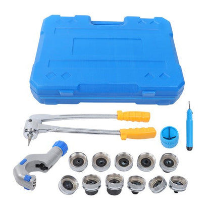 Includes 3/8'' To 1-5/8'' Tube Swaging Set High Quality HVAC Tubing Expander Kit