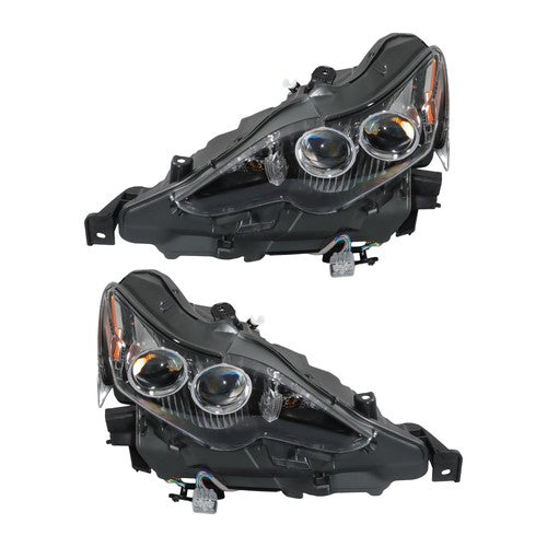 LH&RH For Lexus IS250 IS200T IS300 IS350 2014-2016 LED Type Projector Headlights