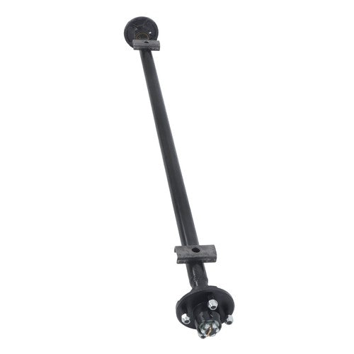 For trailers RVs trucks 4 lug-4' 57' Hub Face Trailer Axle w/ U-Bolt Kit 2000lbs