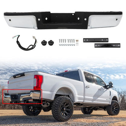 For Ford F250 F350 Super Duty 2008-2016 Rear Step Bumper Assembly w/Sensor Hole