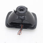 7" Inch 7X6 LED White CCFL Halo Diamond Cut Gray Lens Projector Headlights