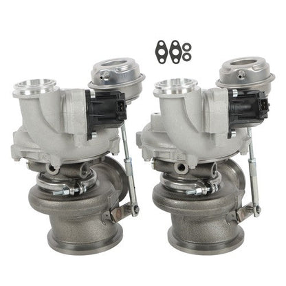 11657576985 2PCS Turbocharger for BMW 550i 650i 750i X5 X6 xDrive N63 4.4L V8