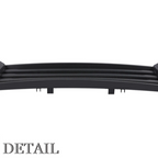 For 2015 2016 2017 Ford F150 Front Bumper Cover Lower Grille Trim Panel Black