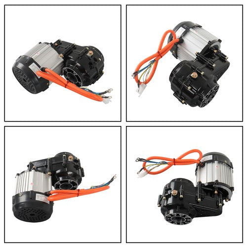 New 48V 1000W Electric Differential Brushless Motor For Lawn Mower Go Karts US
