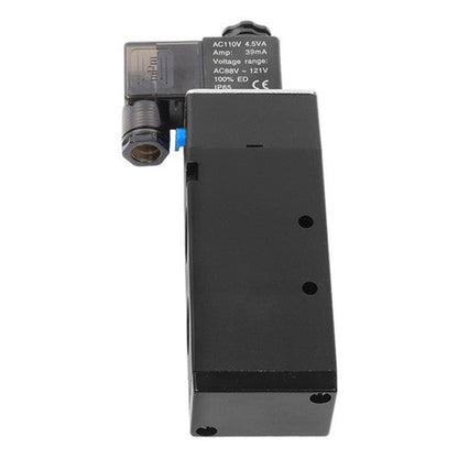 1/2" Inch 5 Way Pneumatic Directional Control Electric Solenoid Valve 110V AC