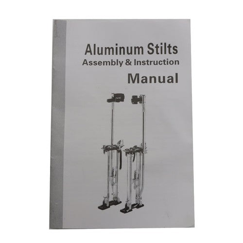 18"-30" Stilt Aluminum Alloy Stilts Adjustable Drywall Stilt Painting Tool Black