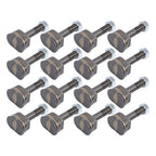 16 Pack Replacement Stump Grinder Teeth Compatible For Vermeer Yellow Jacket