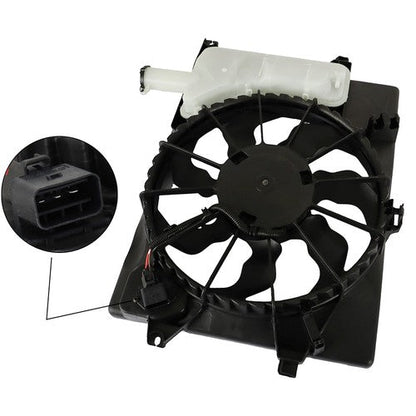 For Hyundai Elantra 2011 2012-13 HY3115133 Radiator Cooling Fan Assembly 622580