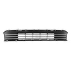 For Ford Flex 2013-2019 Front Bumper Lower Grille Black w/Chrome Trim FO1036151