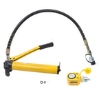 5 Ton Hydraulic Jack Power Ram Kit and CP-180 Manual Hydraulic Hand Pump