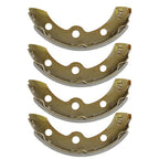 For Club Car DS Precedent Golf Cart 1995+ Brake Drums And Brake Shoe Kit 2004+