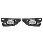 Front Bumper Clear Fog Lights Lamps Pair w/wiring for 2005-2007 for Acura RSX