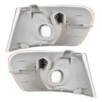 Headlights Replacement w/Corner Fit For Toyota 2001-2002 Corolla L+R Combo Set