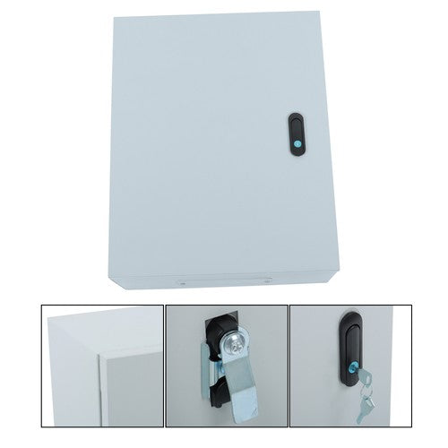 Steel Enclosure, 20 × 16 × 8" NEMA 4X Electrical Box, IP56 Waterproof Outdoor