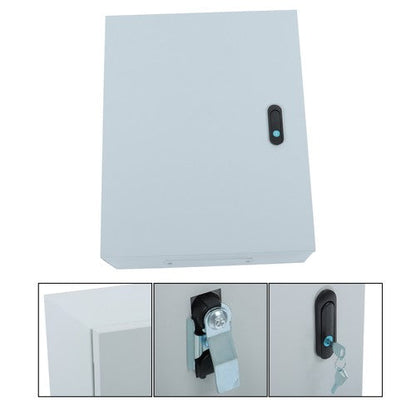 Steel Enclosure, 20 × 16 × 8" NEMA 4X Electrical Box, IP56 Waterproof Outdoor