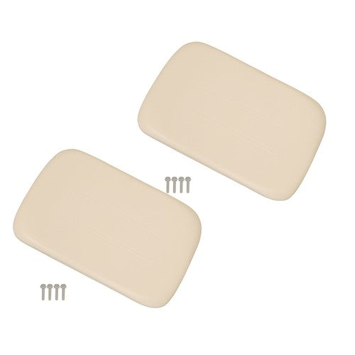 New 2× Seat Back Cushion Assembly For Club Car DS Golf Cart 1979-2000.5 White