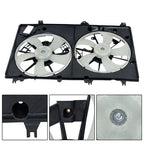 67450397 For Toyota Highlander 08-13 Dual Radiator Condenser Cooling Fan 621174