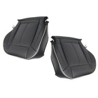 NEW Black Leather For Hummer H3 2006-2010 Driver&passenger Bottom Seat Cover