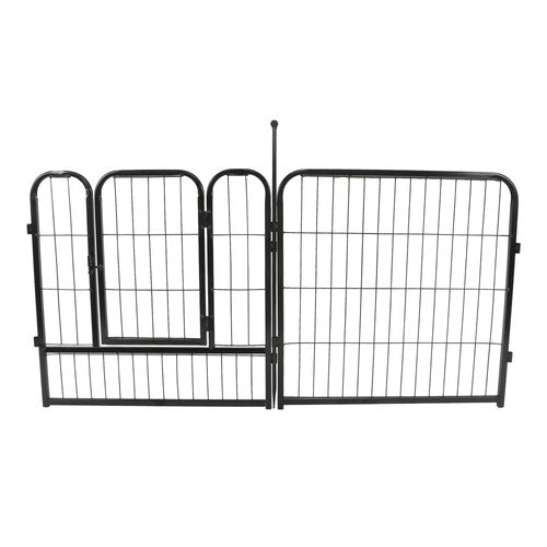 24 Panels 24x24 inch Dog Playpen Crate Fence Pet PlayPen Exercise Cage