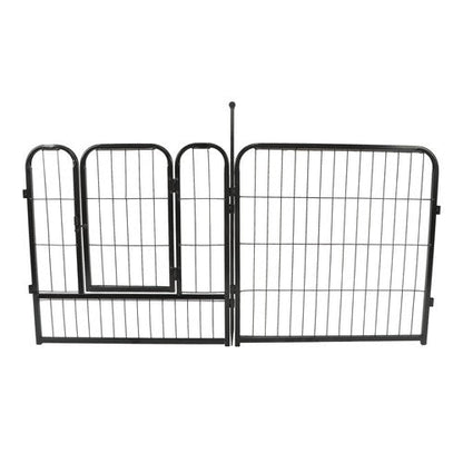 24 Panels 24x24 inch Dog Playpen Crate Fence Pet PlayPen Exercise Cage