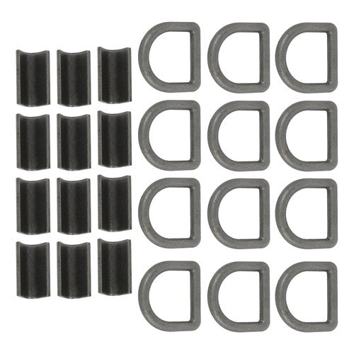 Heavy Duty 3/8" Weld-On D Rings 5000 lbs MBS 12 Pack for Trailers & ATVs