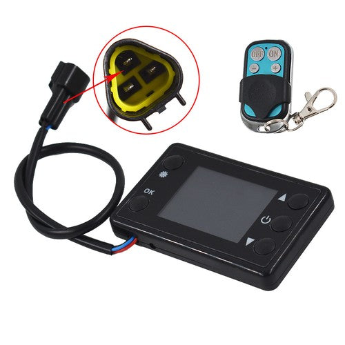 8KW 12V 24V Car LCD Monitor with Remote Control Fit For Car Air Diesel Parking