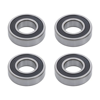 62/28-2RS Deep Groove Ball Bearings 4 Pcs 28mmx58mmx16mm Double Rubber Sealed