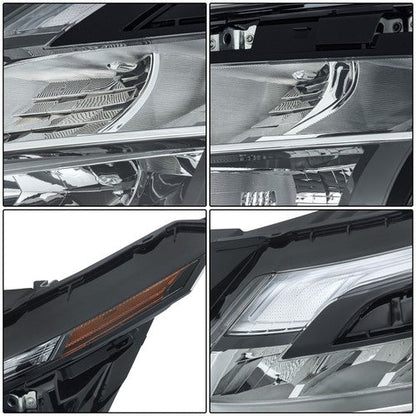 LED+Halogen For Nissan Pathfinder 22-23 Chrome Housing Headlight Turn Signal LH