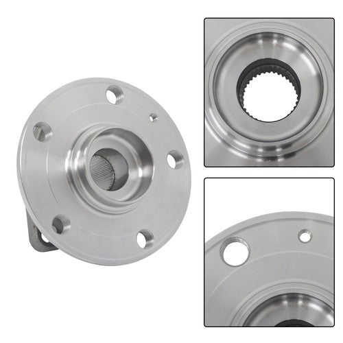 2Pc Front or Rear Wheel Hubs Bearing Assembly For Audi A3 Q3 S3 VW Jetta Golf