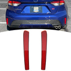 2pcs Rear Bumper Reflector Reflex Red for 2020 2021 2022 for Toyota Corolla