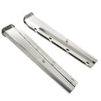 For Semi Truck 30"Straight Mud Flap Hanger Stainless Steel 1 1/8 Bolt Tapered US