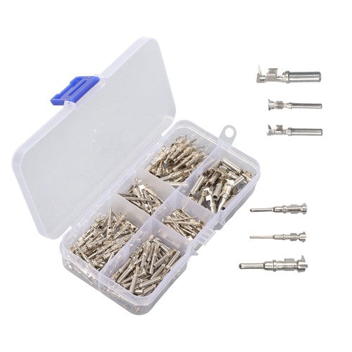 180Pcs Open Barrel Contacts Kit Wire Guage 22-12AWG for DTP DT Size 12 16 20