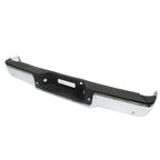 Rear Chrome Step Bumper Assembly For Ford F150 04-06 W/ Object Sensor Holes