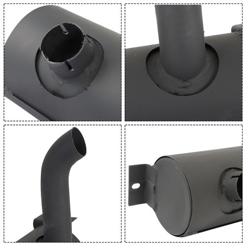 New Muffler 7100840 Fits For Bobcat 751 753 763 773 S150 S160 S175 S185 T140 US