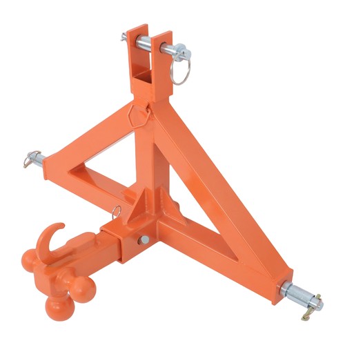 Quick Hitch Adapter For Kubota Tractor 3 Point 2" Trailer Hitch Receiver Drawbar