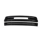 For 2019-2022 GMC Sierra 1500 SLT AT4 Grille Covers Grill Overlay Gloss Black