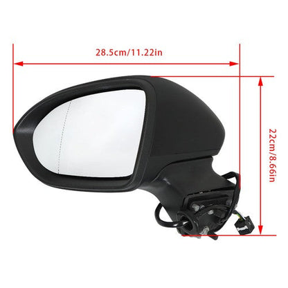 GM1320542 Left Driver Side View Mirror Heated 5-Pins For Chevy Cruze 2016-2019
