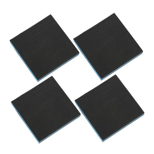 6" x 6" x 7/8" EVA Rubber Shock-absorbing Pad 4Pcs Anti Vibration Pads
