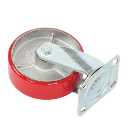 6" × 2" Tilt Casters Heavy Duty Swivel Caster Wheel 1250 Lbs Industrial Casters