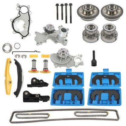 For Ford Transit 150/250 2015-2016 Timing Chain Kit Water Pump 4 Bolt Tool VVT