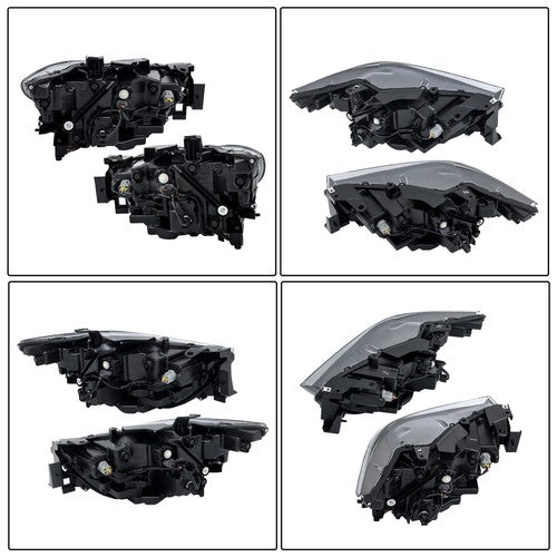 Headlamps Headlights Assembly For 2022-24 Mazda CX-5 Left+Right Non-AFS&LED DRL